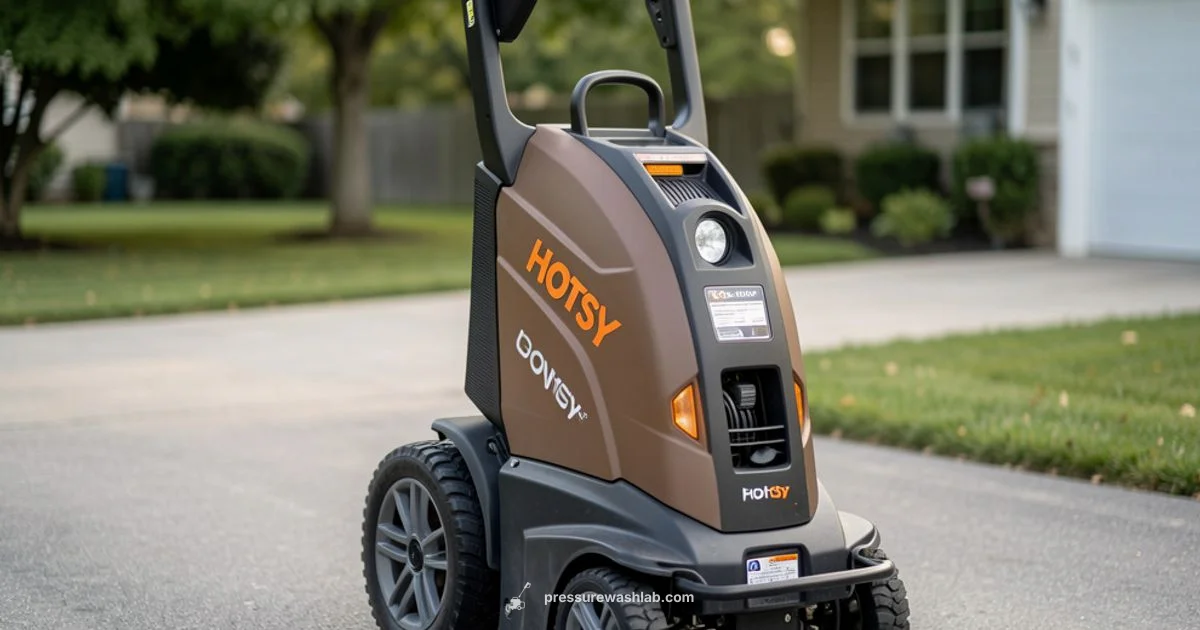 Hotsy Power Washer - Pressure Wash Lab
