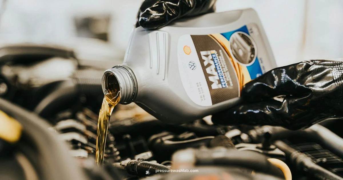 Oil Change Essentials - Pressure Wash Lab