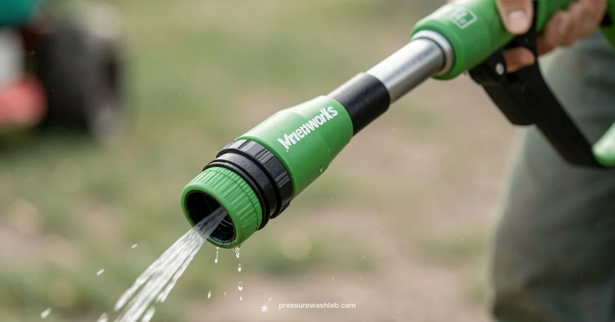 Greenworks Wand Guide - Pressure Wash Lab